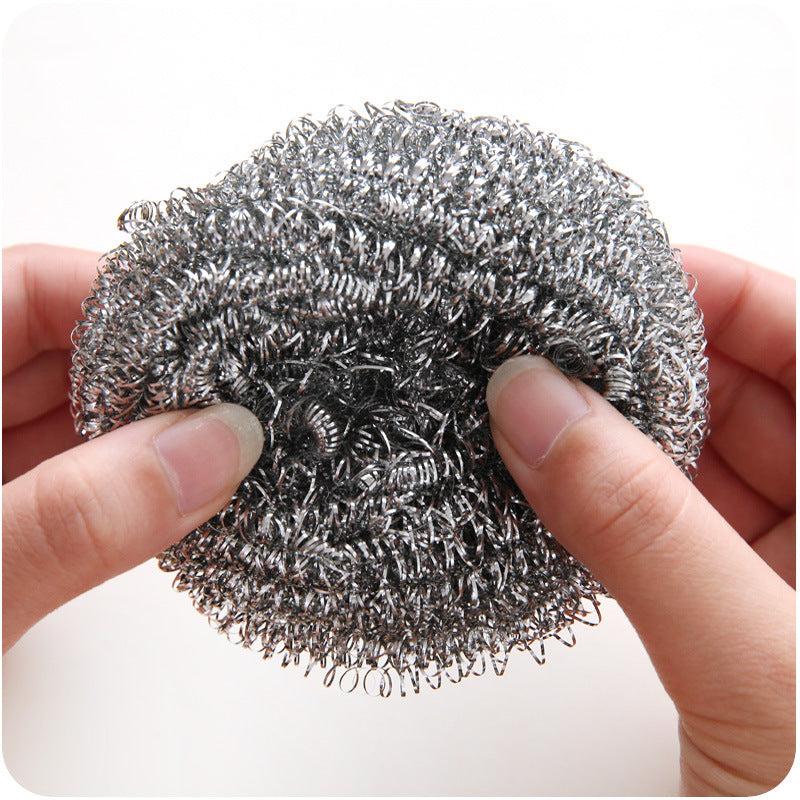 6pcs Stainless Steel Wire Ball Scrubber