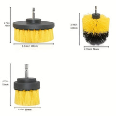 5pcs Drill Brush Set for Tile Floors and Bathroom Cleaning