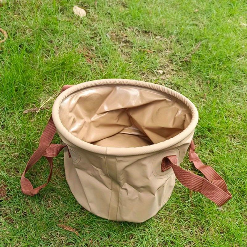 Portable Folding Water Bucket Outdoor Camping Fishing Travel Collapsible Bucket