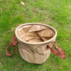 Portable Folding Water Bucket Outdoor Camping Fishing Travel Collapsible Bucket
