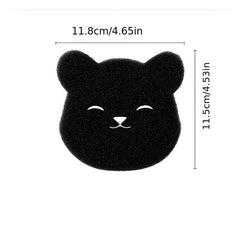 Bear Sponge Cleaning Ball Sticky Hair Decontamination Laundry