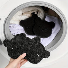 Bear Sponge Cleaning Ball Sticky Hair Decontamination Laundry