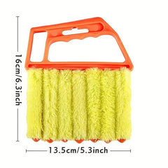 Blinds Cleaning Brush Handheld Dust Remover with 7 Microfiber Sleeves