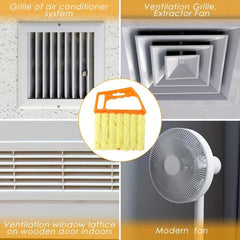 Blinds Cleaning Brush Handheld Dust Remover with 7 Microfiber Sleeves