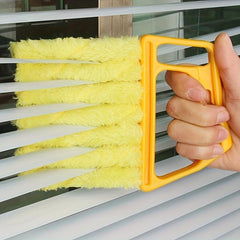Blinds Cleaning Brush Handheld Dust Remover with 7 Microfiber Sleeves