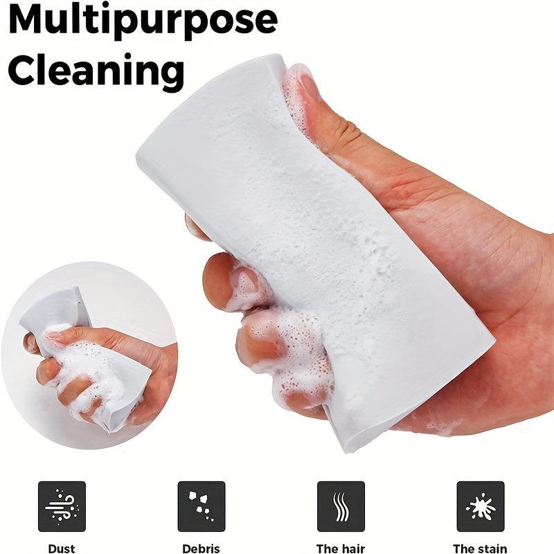 Multipurpose Handheld Damp Clean Duster Sponge Brush for Blinds Glass Baseboard
