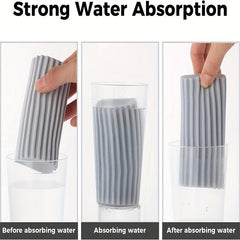 Multipurpose Handheld Damp Clean Duster Sponge Brush for Blinds Glass Baseboard