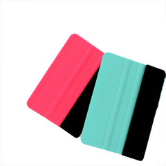 2pcs Vinyl Squeegee With Feather Sticker Tool For Car Wrap Sign DIY