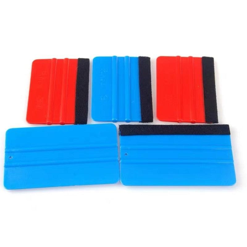 2pcs Vinyl Squeegee With Feather Sticker Tool For Car Wrap Sign DIY