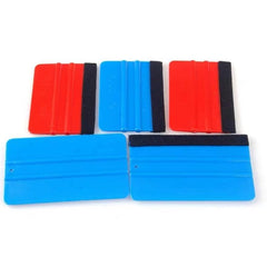 2pcs Vinyl Squeegee With Feather Sticker Tool For Car Wrap Sign DIY