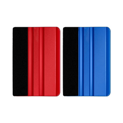 2pcs Vinyl Squeegee With Feather Sticker Tool For Car Wrap Sign DIY