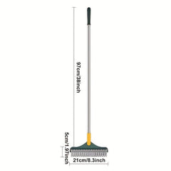 Professional Floor Scrubbing Brush Double Sided Cleaning 96x52x21cm