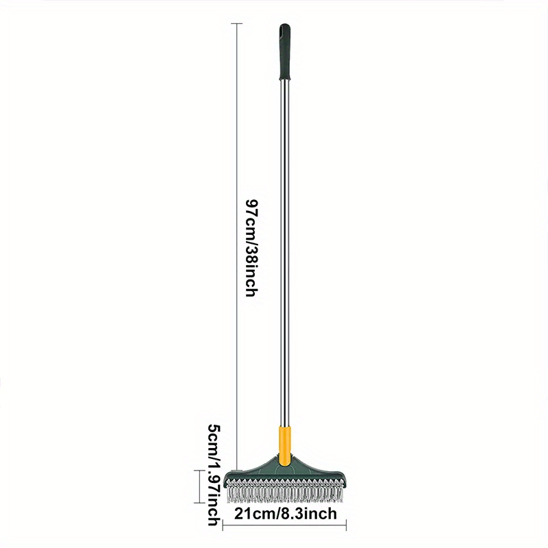 Professional Floor Scrubbing Brush Double Sided Cleaning 96x52x21cm