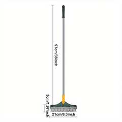 Professional Floor Scrubbing Brush Double Sided Cleaning 96x52x21cm