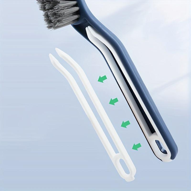 V-Shaped Bathroom Cleaning Brush - Deep Clean Any Surface