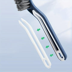 V-Shaped Bathroom Cleaning Brush - Deep Clean Any Surface