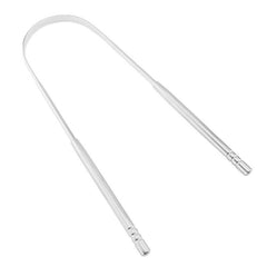 Stainless Steel Tongue Scraper Professional Oral Care Bad Breath Tool