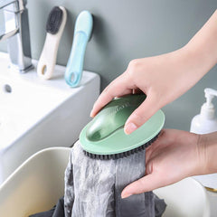 Household Cleaning Brush Soft Bristles Shoe Board Brush Transparent