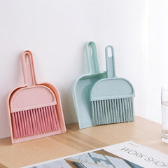 Mini Cleaning Brush & Dustpan Set for Desktop or Keyboard