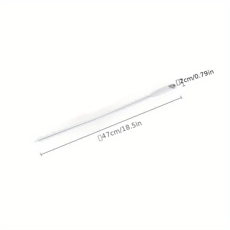 2pcs Japanese Pipe Dredger Pipeline Dredging Brush Hair Remover