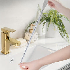 2pcs Japanese Pipe Dredger Pipeline Dredging Brush Hair Remover