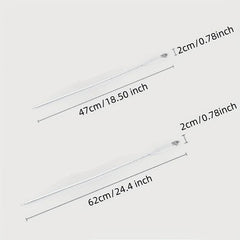 2pcs Japanese Pipe Dredger Pipeline Dredging Brush Hair Remover