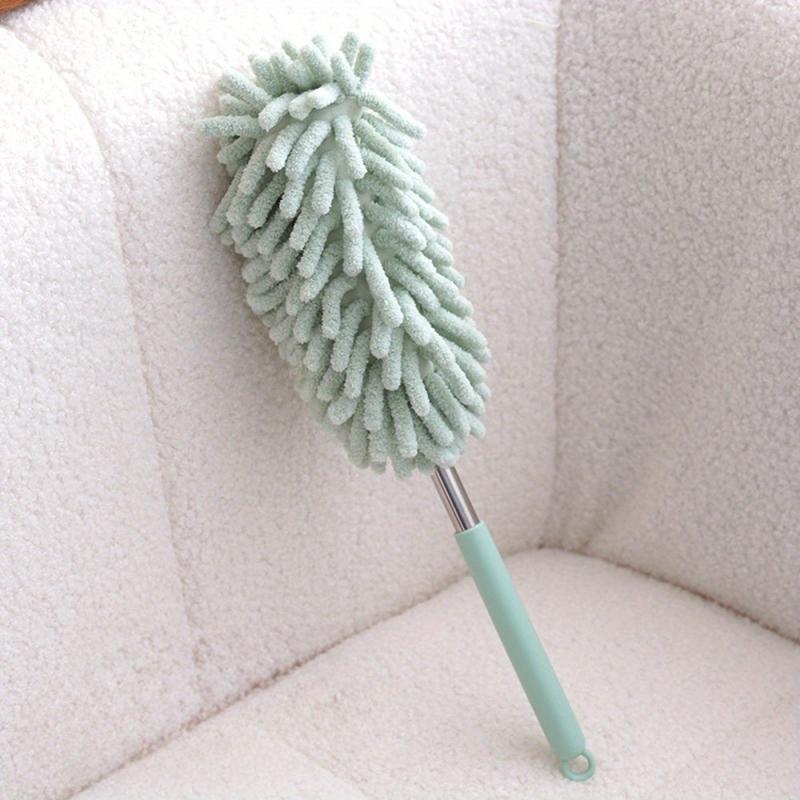 Car Duster Handle Chenille Telescoping Pole Mitt Brush Mini Duster