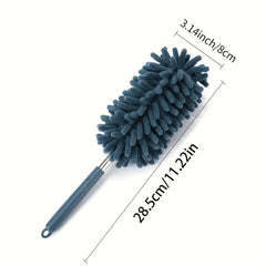 Car Duster Handle Chenille Telescoping Pole Mitt Brush Mini Duster
