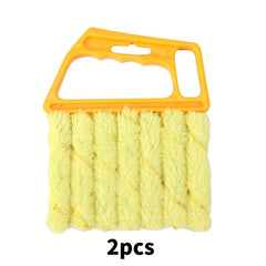 2pcs Window Cleaning Brush Dust Removal Blinds Duster