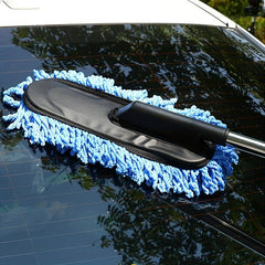Retractable Microfiber Car Wax Brush for Cars