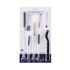 17pcs Car Paint Spray Gun Cleaning Brush Kit