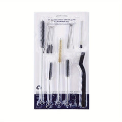 17pcs Car Paint Spray Gun Cleaning Brush Kit