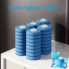 Disposable Toilet Brush Set with Refill Heads, Fragrant, 24pcs 40pcs