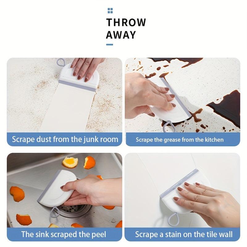 Mini Glass Wiper for Bathroom Mirror and Windows Scrubber