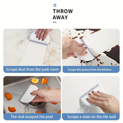 Mini Glass Wiper for Bathroom Mirror and Windows Scrubber