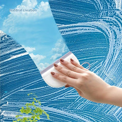 Mini Glass Wiper for Bathroom Mirror and Windows Scrubber