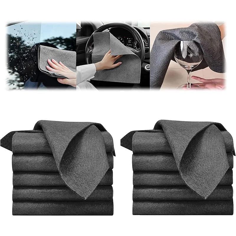 3pcs Multifunctional Magic Glass Wiping Rags