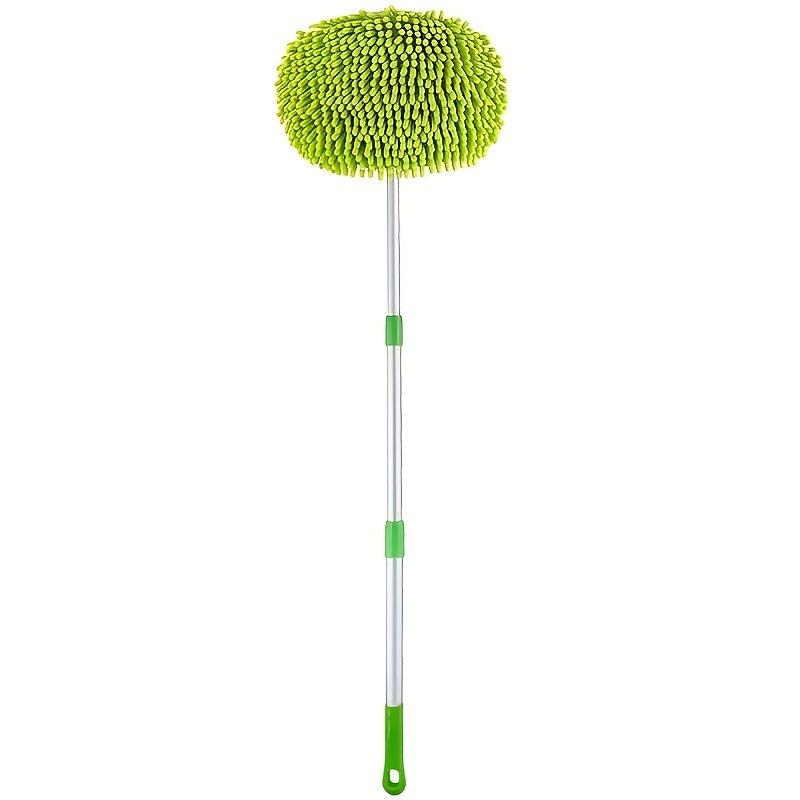 Car Cleaning Brush Telescopic Long Handle Soft Non-scratch Dust Removal Mop