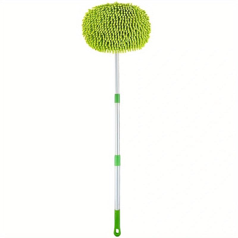 Car Cleaning Brush Telescopic Long Handle Soft Non-scratch Dust Removal Mop