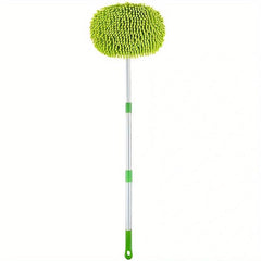 Car Cleaning Brush Telescopic Long Handle Soft Non-scratch Dust Removal Mop