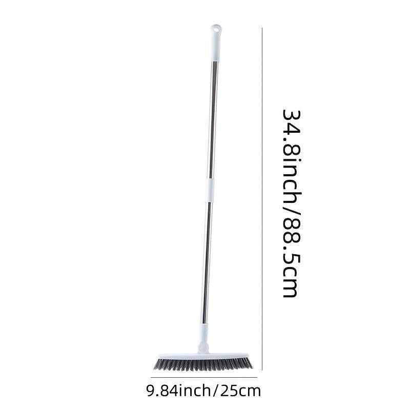 Bathroom Floor Brush Rotating Scrub Brush Hard Bristle Tub and Tile Cleaning