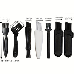 7pcs Hair Comb Cleaner Dirt Remover Set - Home Appliance Cleaning Tool