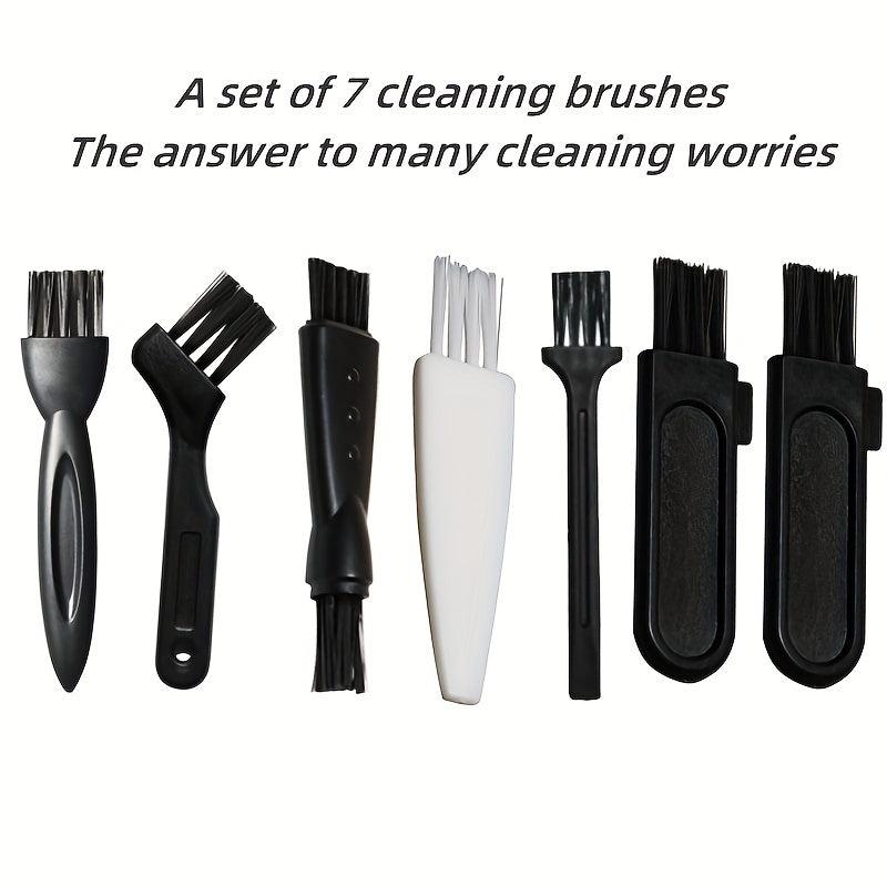 7pcs Hair Comb Cleaner Dirt Remover Set - Home Appliance Cleaning Tool