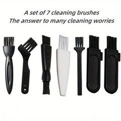 7pcs Hair Comb Cleaner Dirt Remover Set - Home Appliance Cleaning Tool