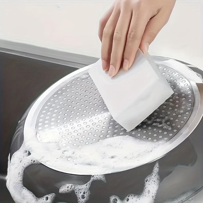 Scouring Pad Cleaning Sponge Dish Towel Antibacterial Washable Cleaning Bru
