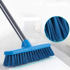 Adjustable Floor Cleaning Brush w/Long Handle Scrubber Grout Tub Tile Brush