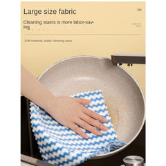 10pcs Microfiber Cleaning Cloth Drying Towel Dishwashing Cloth