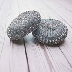 3pcs Kitchen Cleaning Stainless Steel Sponge Set