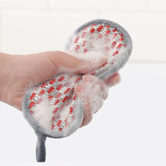 6pcs Kitchen Dishwashing Sponge Double-sided Cleaning Scouring Pad