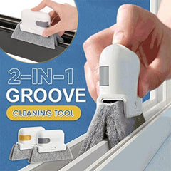 2 In 1 Groove Cleaning Tool Window Frame Door Groove Cleaning Brush